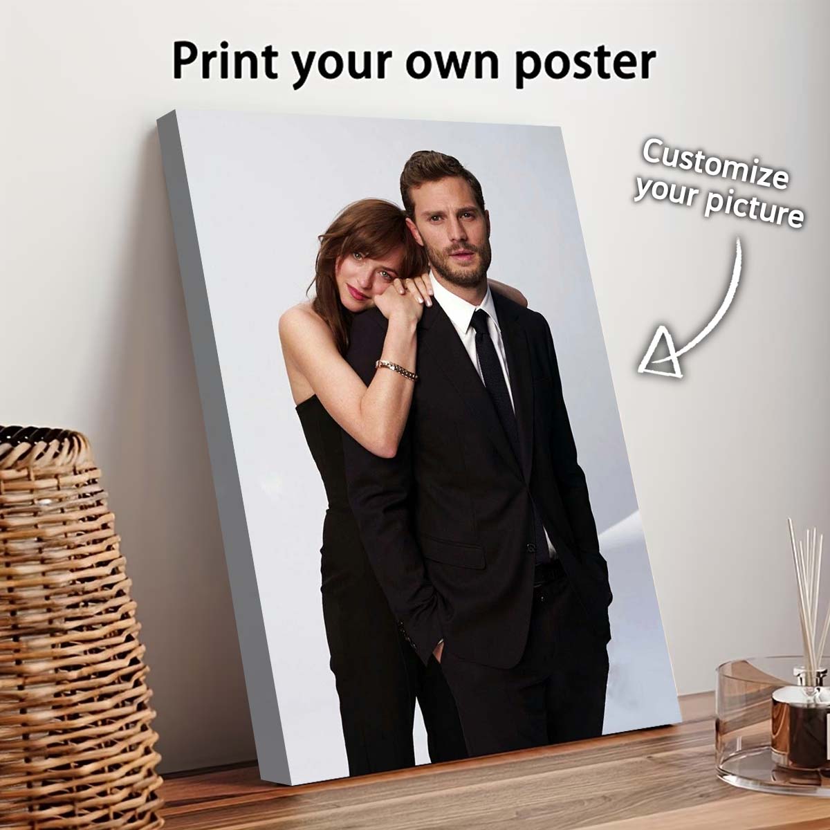 Custom Map Poster - Stampa Personalizzata su Tela da Tuo