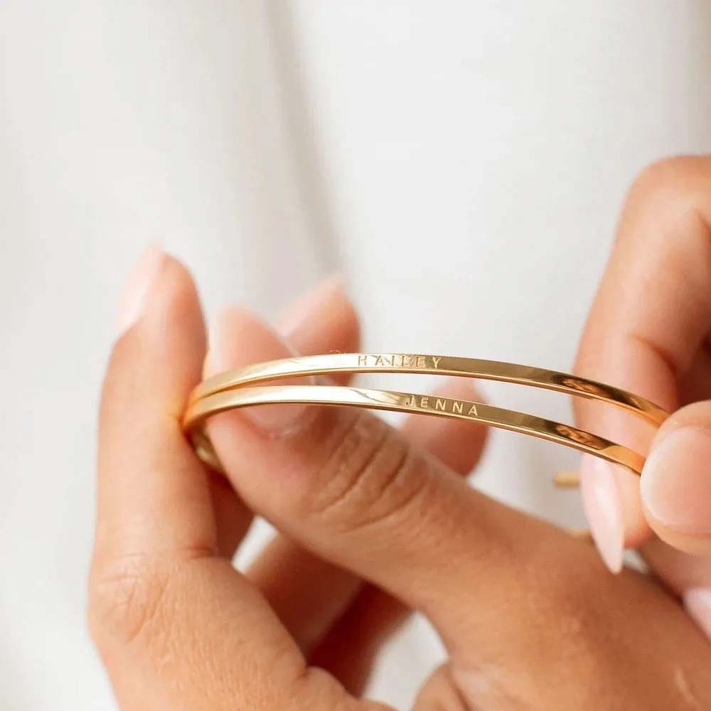 Coppia incisa nome testo bracc - Coordinates Bracelet recensione e prezzo