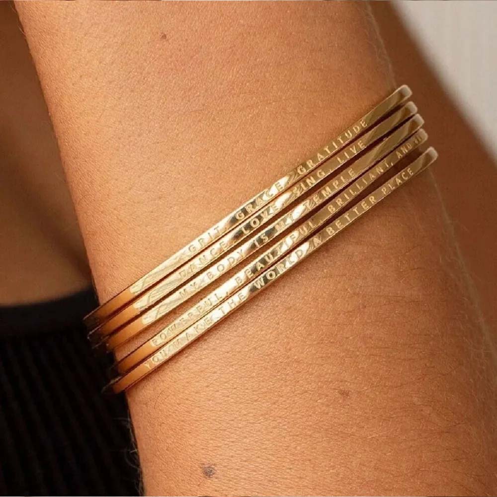 Coppia incisa nome testo bracc - Coordinates Bracelet recensione e prezzo